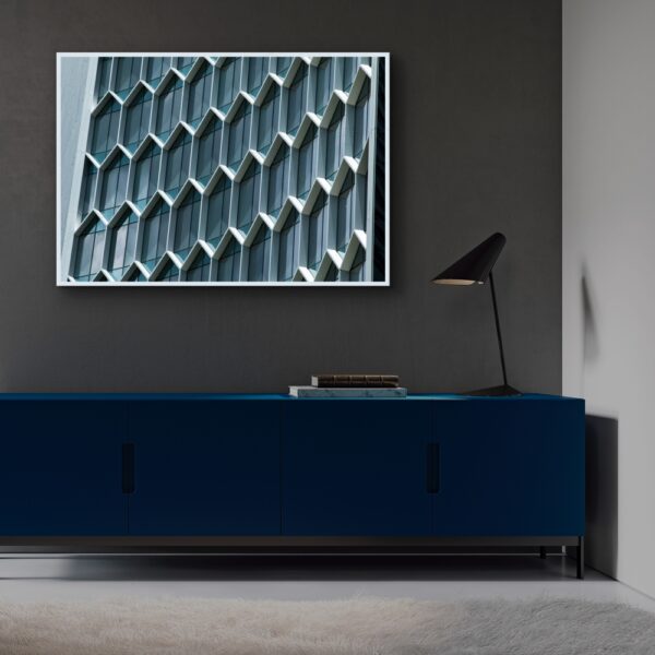 Obraz podświetlany "Plaster miodu" | Architektura - Led's Design