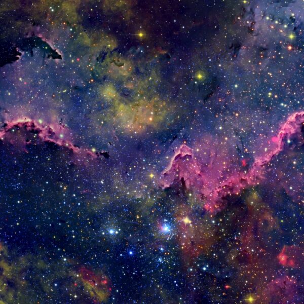 Nebula - obrazy podświetlane Elegance, Elegance Slim, Canvas | Kosmos