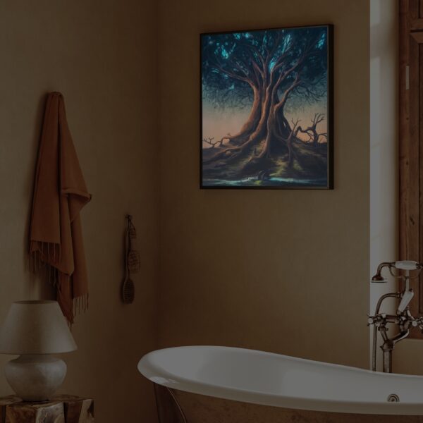 Obraz podświetlany "Magiczne drzewo" | Fantasy - Led's Design