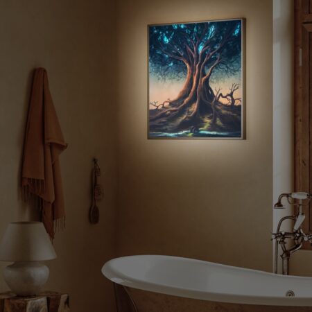 Obraz podświetlany "Magiczne drzewo" | Fantasy - Led's Design