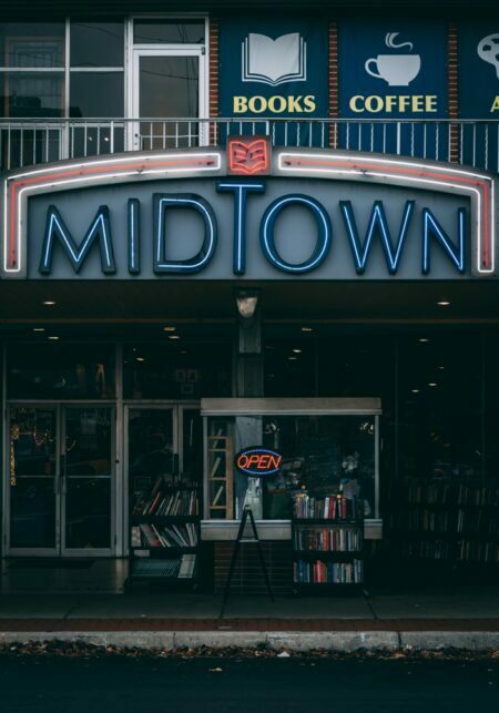 Obraz podświetlany "Midtown neon" | Miasta - LED'S Design