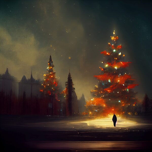 Obraz podświetlany "Christmas Eve" | Malarstwo - LED'S Design