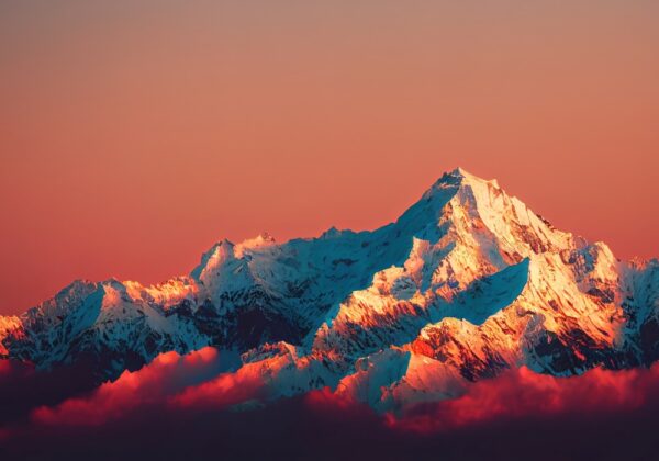 Obraz podświetlany "Mountain peaks" | Góry - LED'S Design
