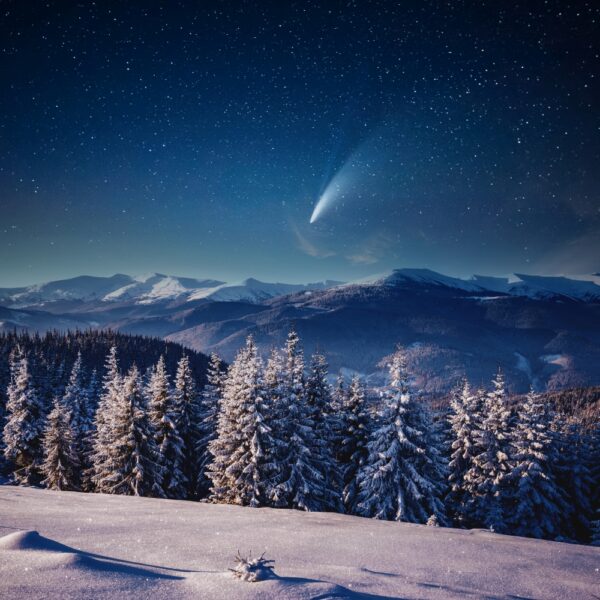 Obraz podświetlany "Kometa" | Natura - LED'S Design
